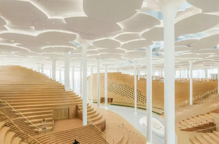 Library in Tongzhou, Beijing - interior view
