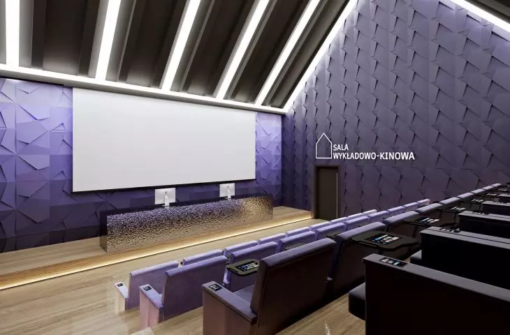 sala wykładowo-kinowa