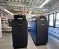 Boiler room equipped with Buderus brand equipment