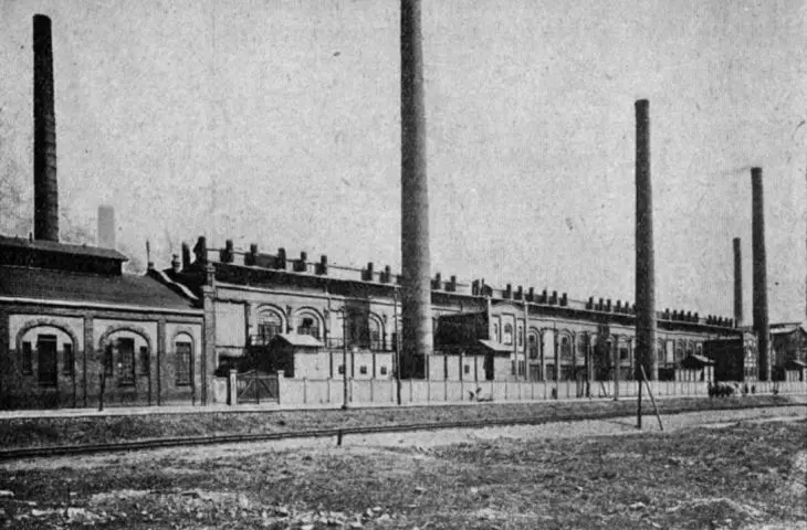 Steelworks in Welnowiec before 1939