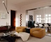Demonstration interior using LG ARTCOOL Gallery Photo air conditioner designed by Pawel Jurkiewicz Studio in collaboration with adpo studio Adriana Ponikiewska