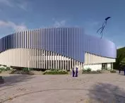 widok od strony placu przed budynkiem
