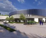 widok od strony wjazdu na działkę