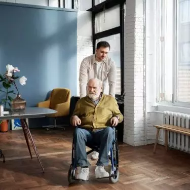 Make sure the passageways throughout the house are wide enough for wheelchairs to move freely
