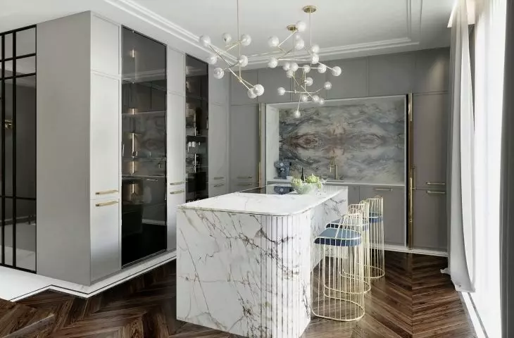 Wnętrze inspirowane stylem art déco