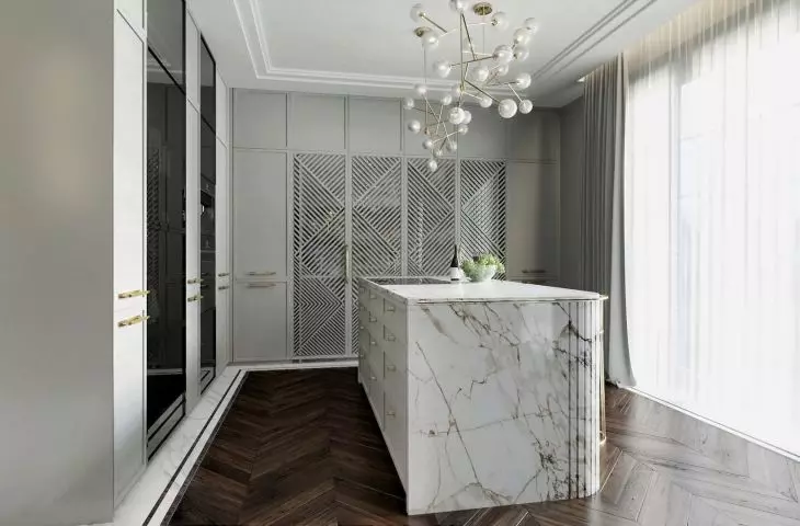 Wnętrze inspirowane stylem art déco