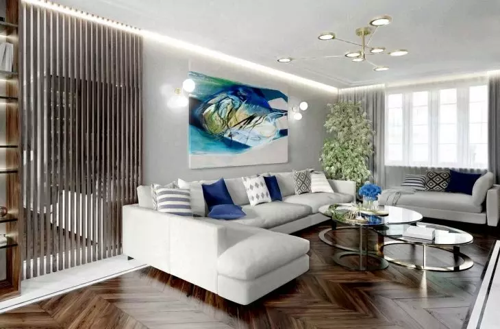 Wnętrze inspirowane stylem art déco