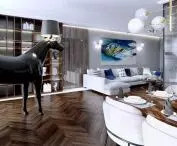 Wnętrze inspirowane stylem art déco