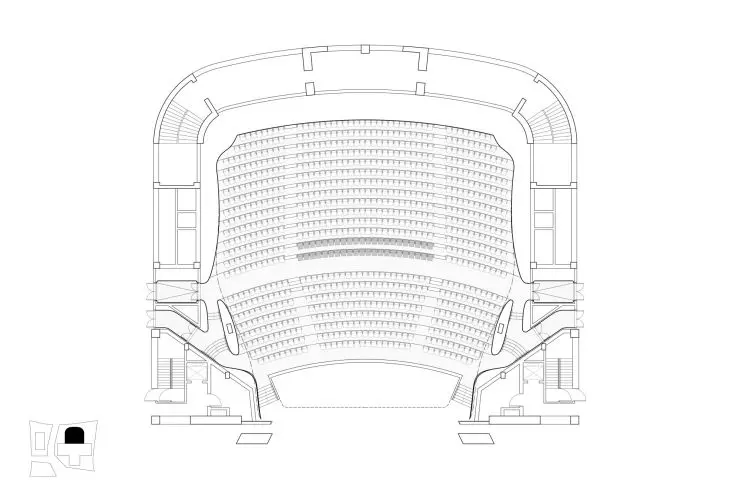 Nanchang Grand Theater - projection of the audience in the theater hall 