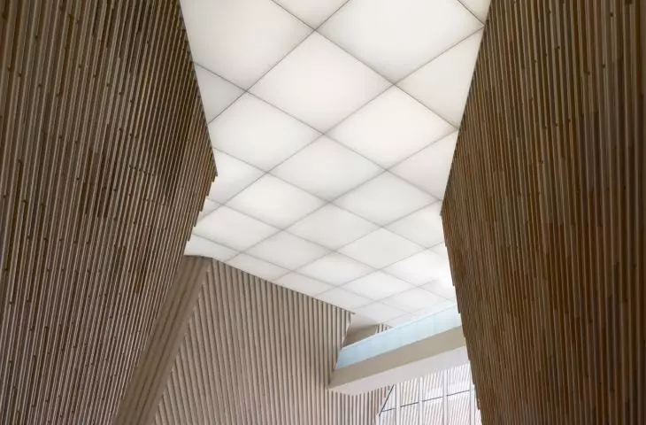 Nanchang Grand Theater - view of the walkway of the building  