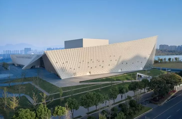 Nanchang Grand Theater - a bird's eye view of the block  