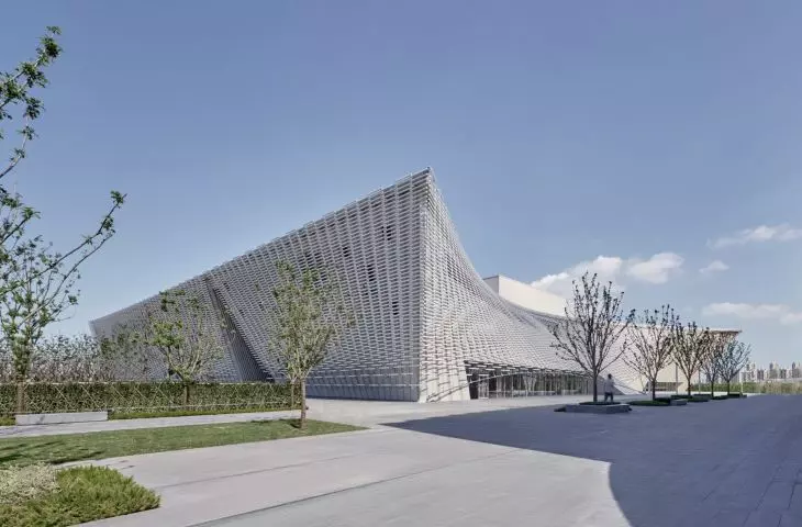 Teatr Wielki w Nanchang – widok na bryłę obiektu