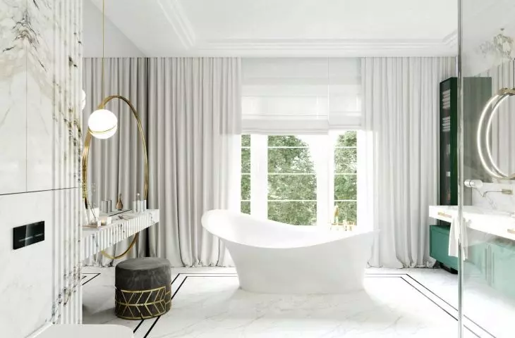 Wnętrze inspirowane stylem art déco
