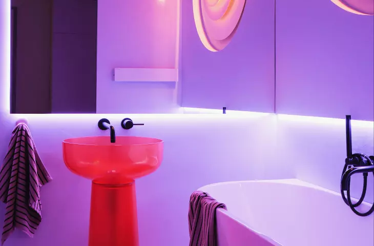 Bathroom inspired by the game 