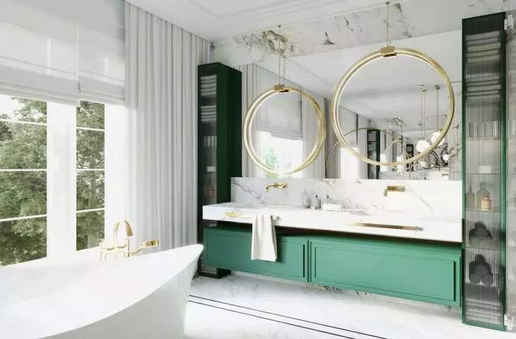 Wnętrze inspirowane stylem art déco