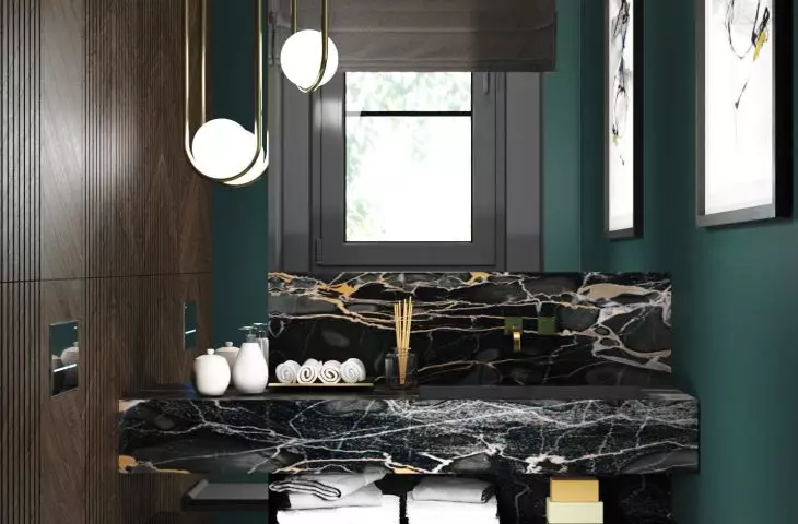 Wnętrze inspirowane stylem art déco