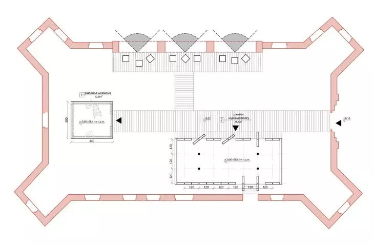 Castle projection