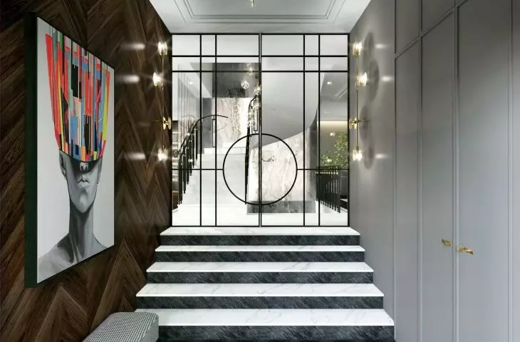 Wnętrze inspirowane stylem art déco
