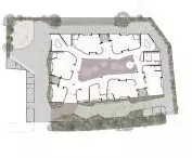 Healthy Planet School (pol. Szkoła Zdrowa Planeta) w Noidzie – rzut budynku 