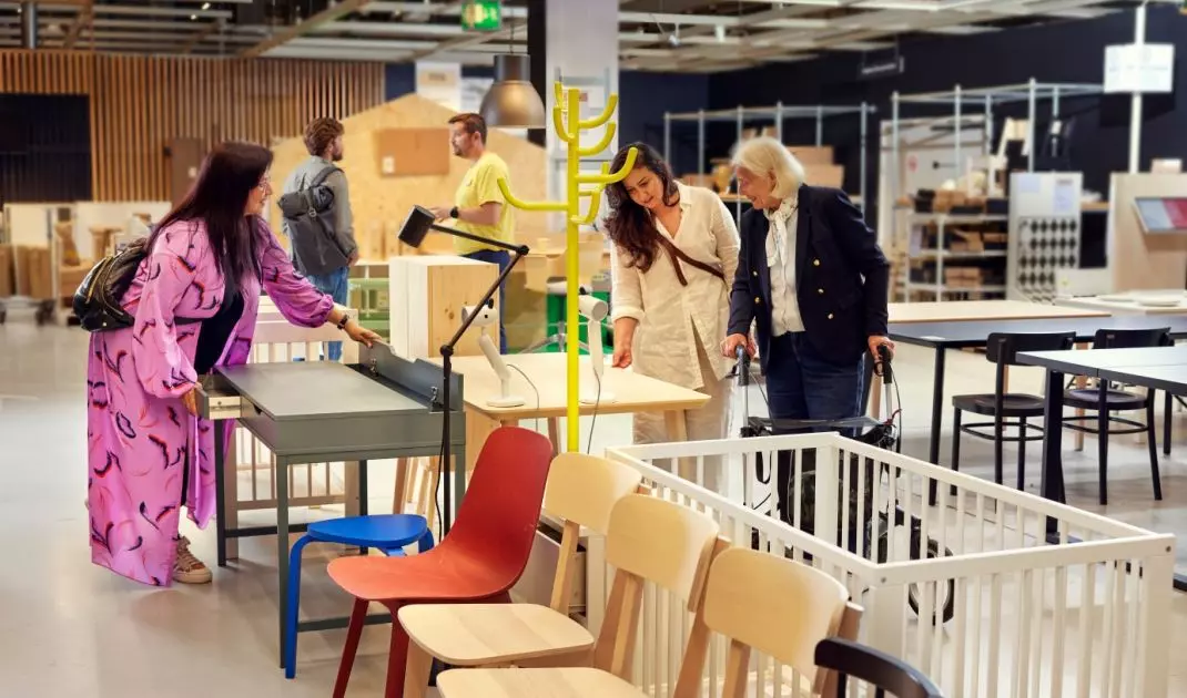 Okazje na Okrągło to dział, w którym można kupić m.in. końcówki kolekcji oraz używany asortyment IKEA