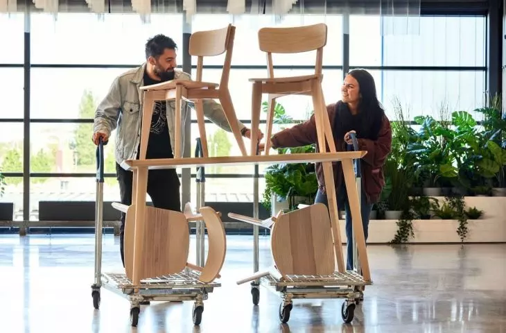 As part of the Donate and Profit service, customers can resell their furniture, which will then find a second home