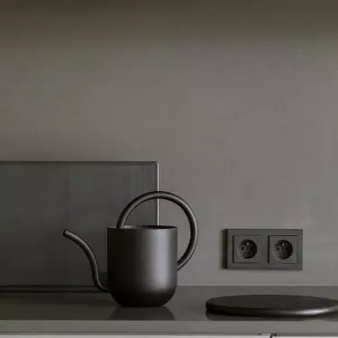 The apartment has been equipped with a KNX intelligent control system