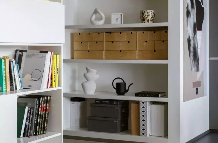 The architect made sure there was plenty of storage space