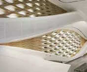 King Abdullah Financial District (KAFD) metro station in Riyadh - interior of the facility 