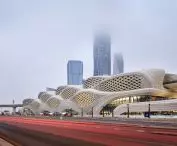 King Abdullah Financial District (KAFD) metro station in Riyadh