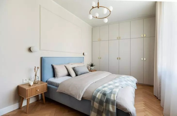 Bedroom designed by Natalia Klim-Matuszewska 