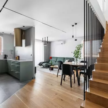 Two-level apartment