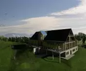 północ z lotu ptaka