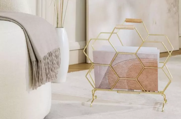 Press stand will help you organize your living area