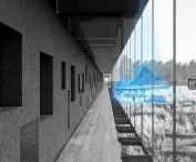 visualization of the inside of the wall
