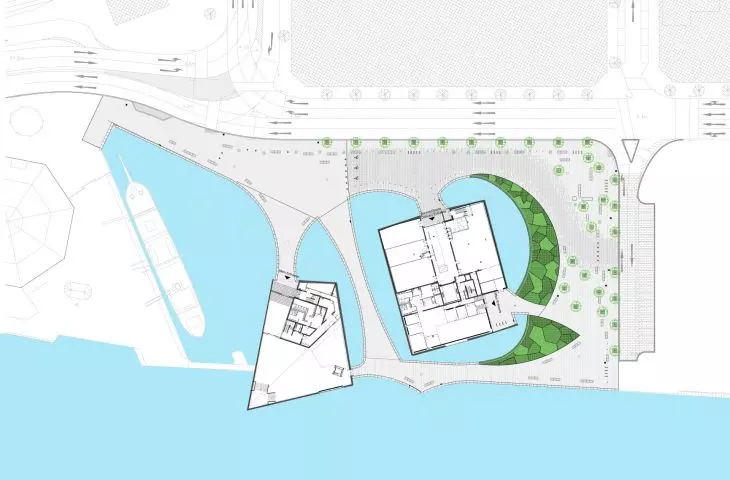 V&A Dundee (filia muzeum Wiktorii i Alberta w Dundee) – plan zagospodarowania przestrzennego 