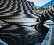 V&A Dundee (a branch of the Victoria and Albert Museum in Dundee) - each lump weighs more than four tons 