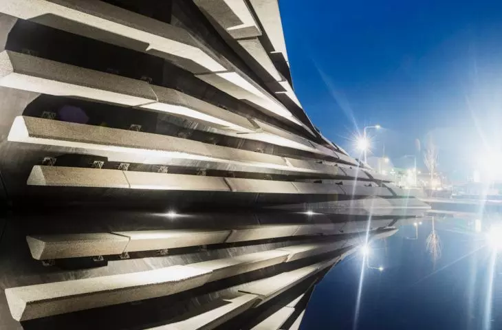V&A Dundee (a branch of the Victoria and Albert Museum in Dundee) 