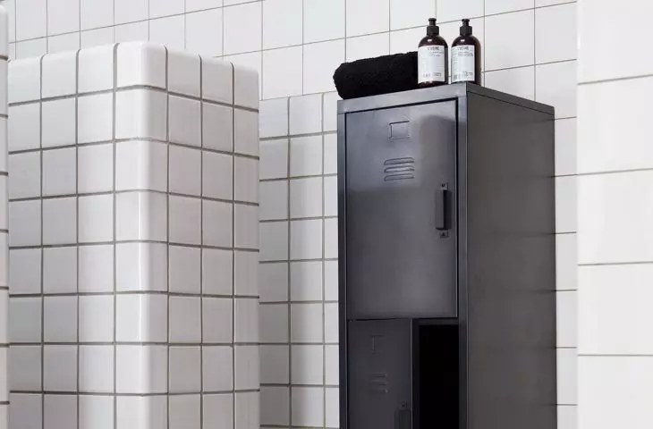 Minimalist tiles in muted colors are the perfect choice for a sigma bathroom