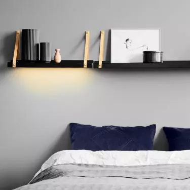 Minimalist bedroom is a place of relaxation