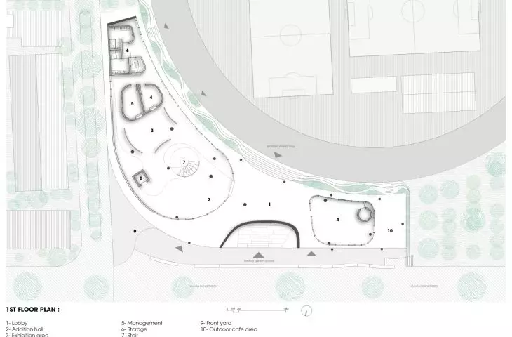 Art exhibition center in Son Tra, Vietnam - development plan 