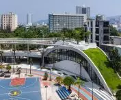 Art Exhibition Center in Son Tra, Vietnam - the facility was located next to a sports complex  
