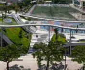 Art Exhibition Center in Son Tra, Vietnam - bird's eye view 