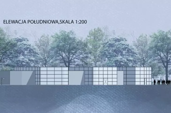 elewacja północna, elewacja zachodnia, elewacja południowa