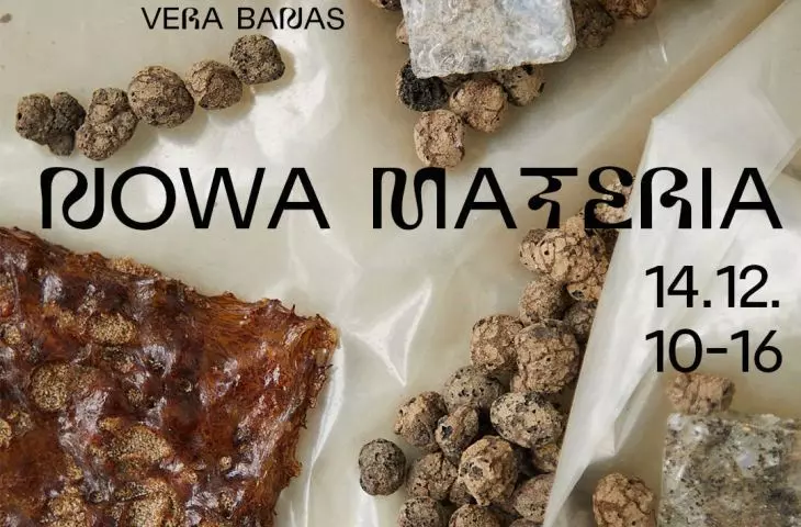 warsztaty „Nowa Materia” odbędą się w sobotę, 14 grudnia w domu kultury i natury FERMENT na warszawskiej Sadybie