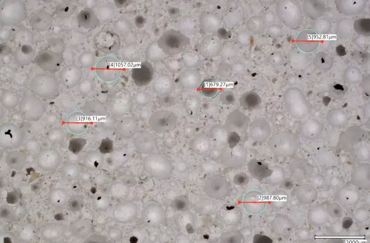 porosity of pumice