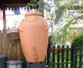 Examples of domestic rainwater tanks