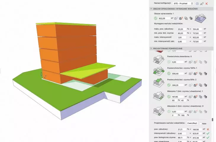 Multibim SITE verifies balance sheet indicators during the design process