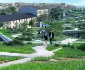 visualization of the green roof