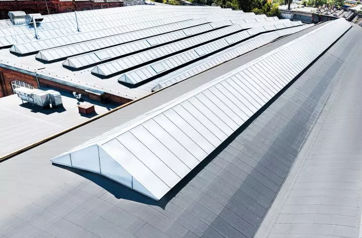 ALUCO SKYLIGHT TR THERM triangular skylight.