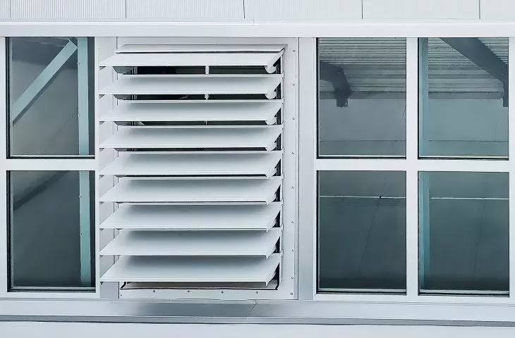 ALUCO VENTRA louvre smoke ventilation flap